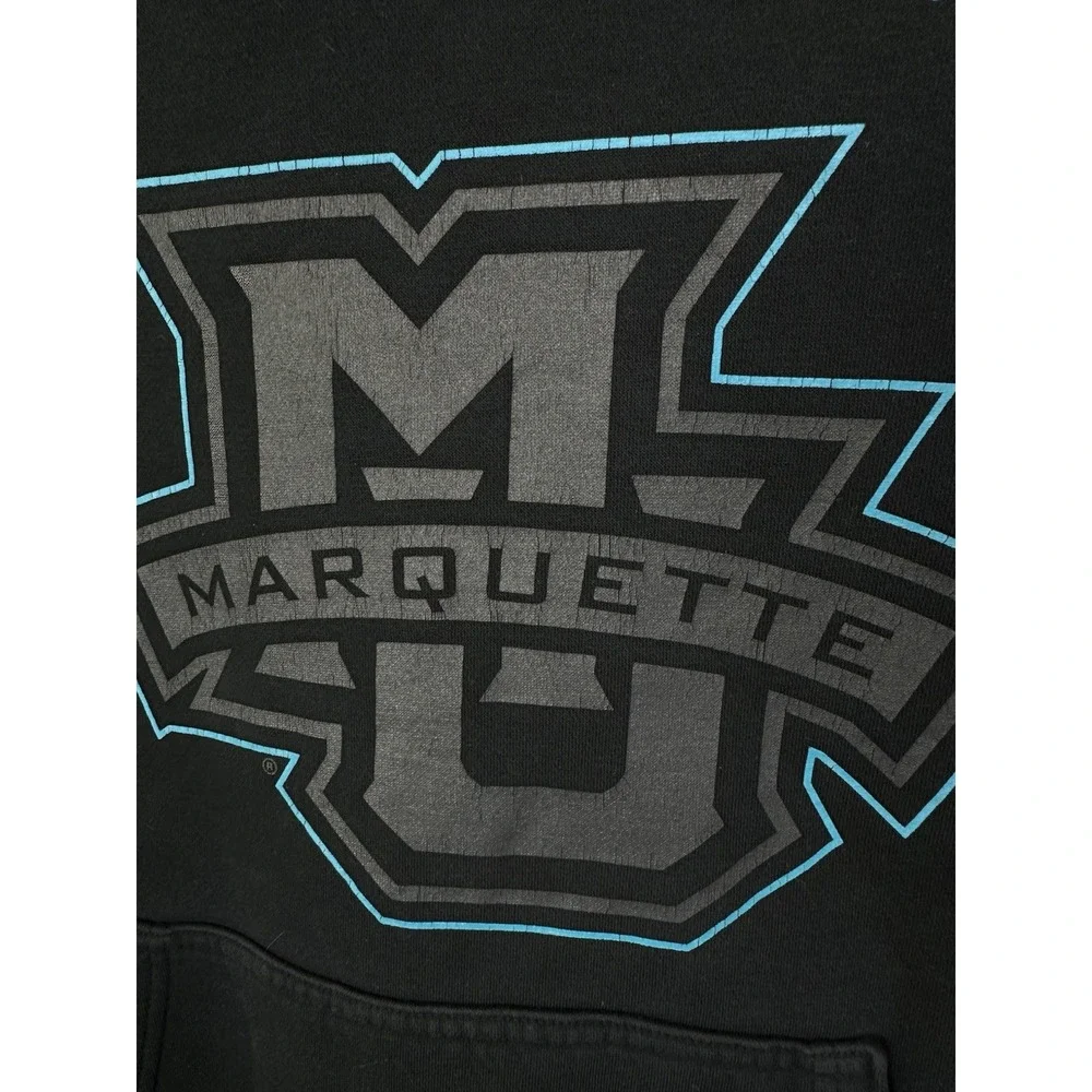 Marquette University Air Jordan Mens Hoodie Black Size Small